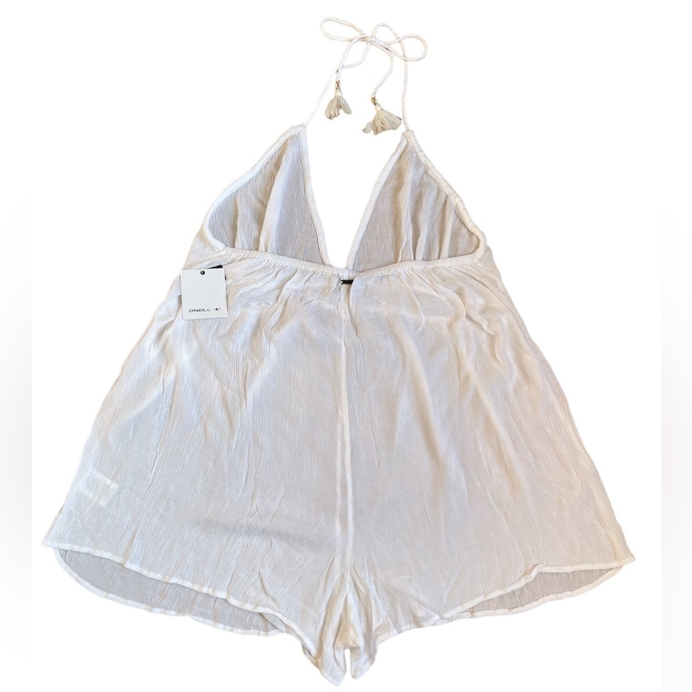 O’Neill swim coverup romper Fiesta white M NWT dainty fairy - Picture 3 of 14